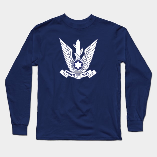 Israeli Air Force Insignia - 2023 Long Sleeve T-Shirt by EphemeraKiosk